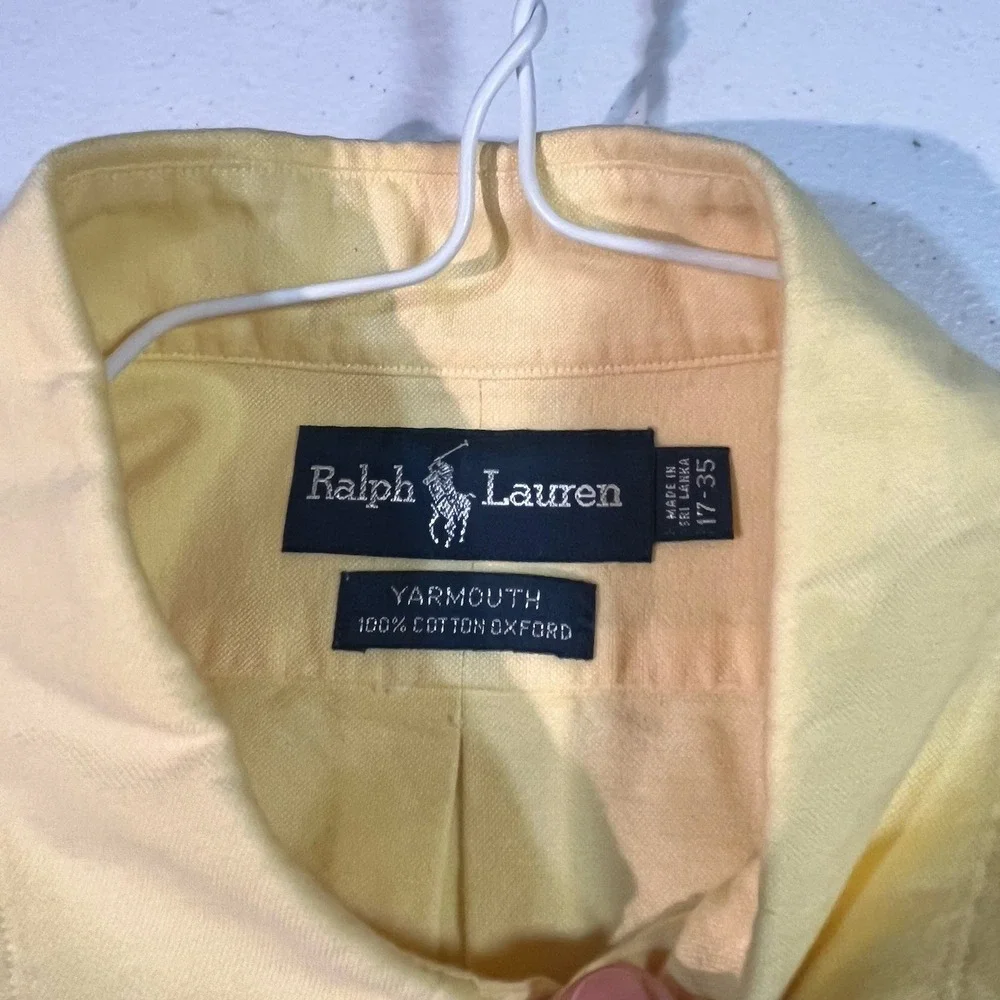 Polo Ralph Lauren Men's Yarmouth‎ Oxford 17 35 EUC